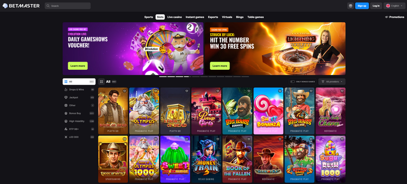 Betmaster casino