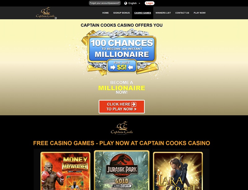 Captain Cooks casino