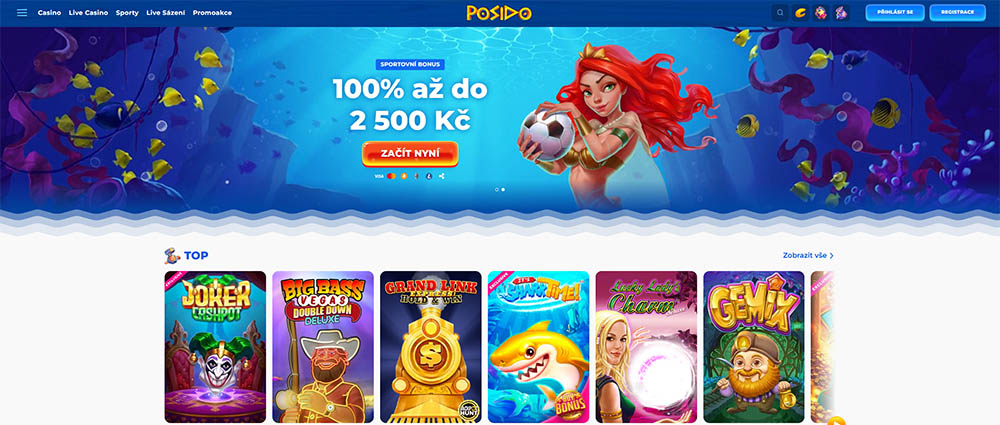 Casino Posido úvod