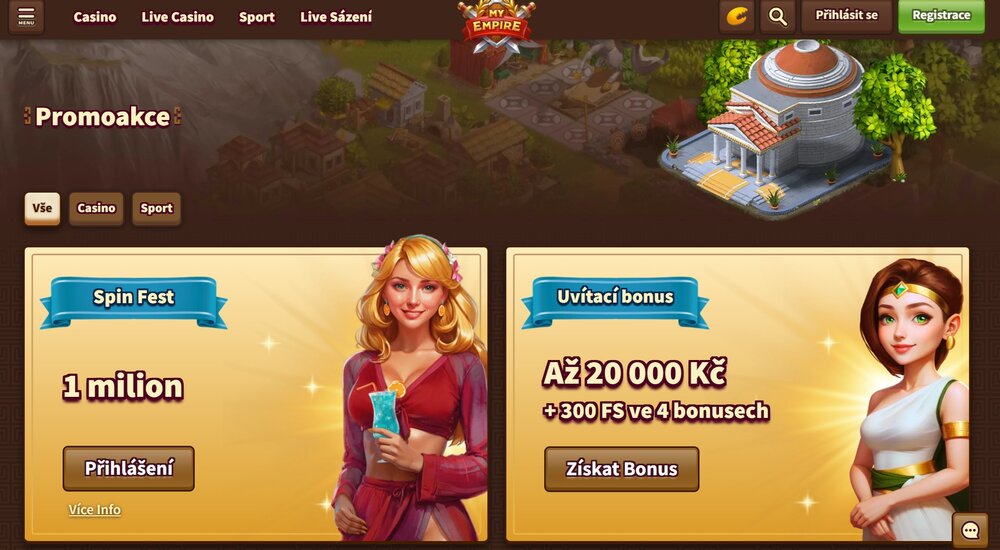 My Empire free spins