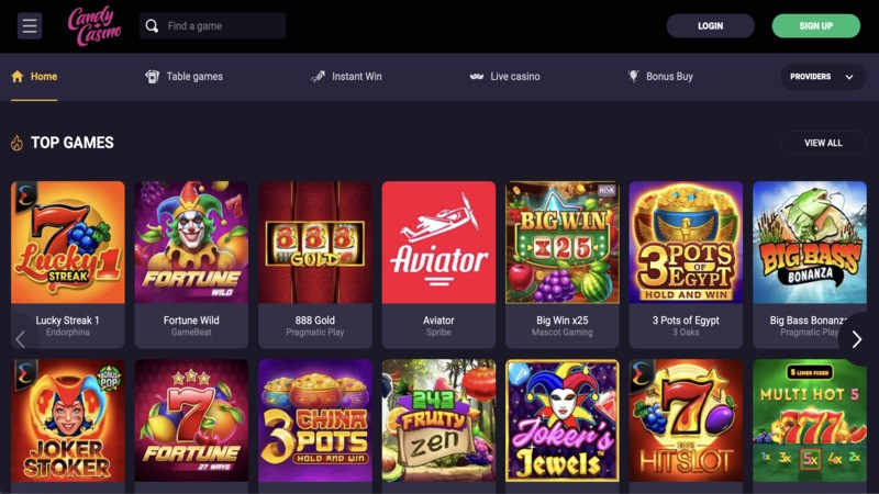 Candy Casino náhled