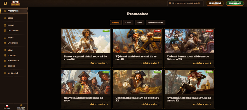 FatPirate bonusy