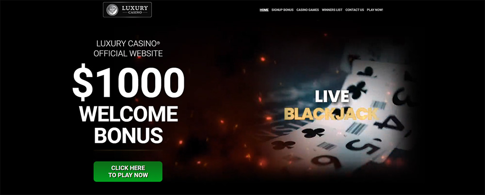 Bonusy v casinu Luxury Casino
