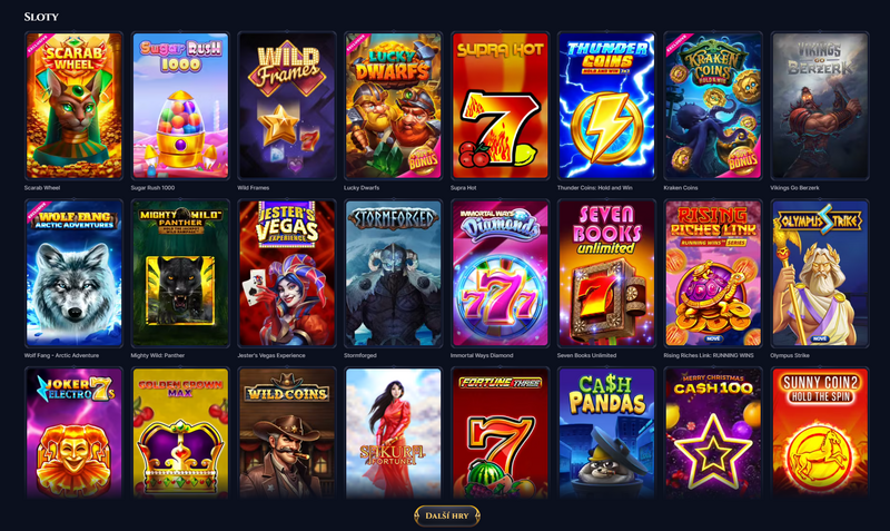 Nejlepší automaty v casinu Cazeus