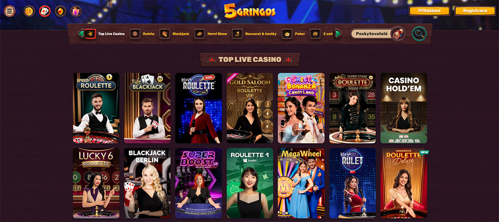 5Gringos – live casino