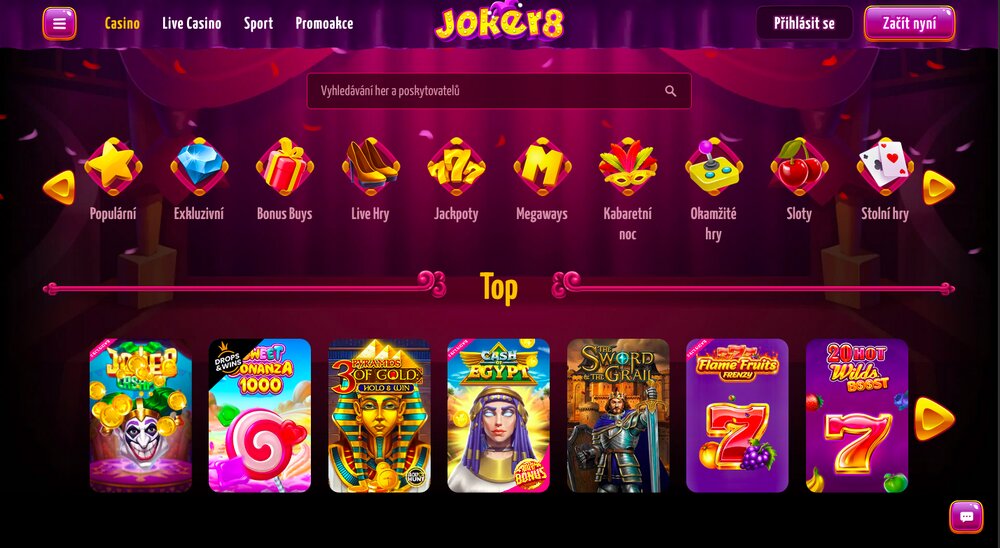 Joker8 automaty