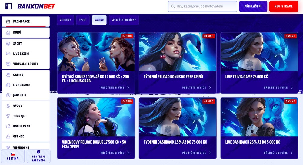 Bankonbet bonusová nabídka