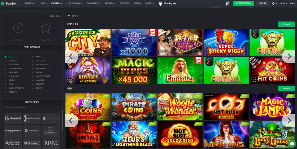 Web casina BeatBet