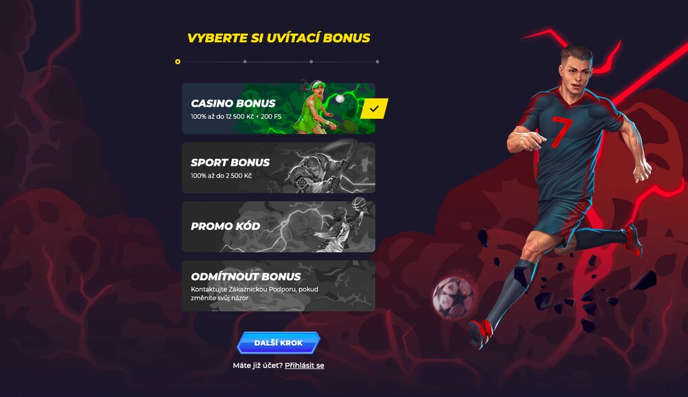 Powbet registrace
