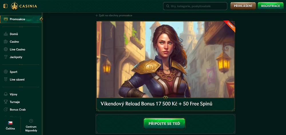 Víkendový reload bonus