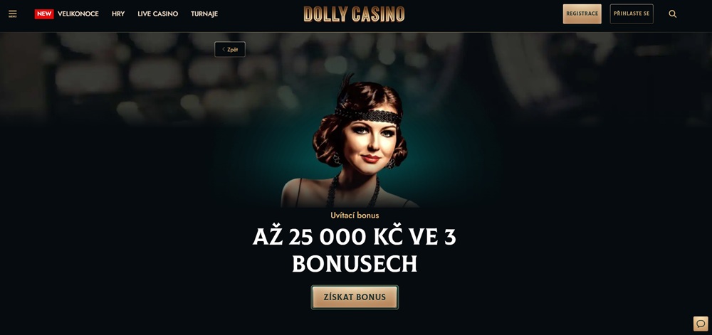 Dolly Casino uvítací bonus