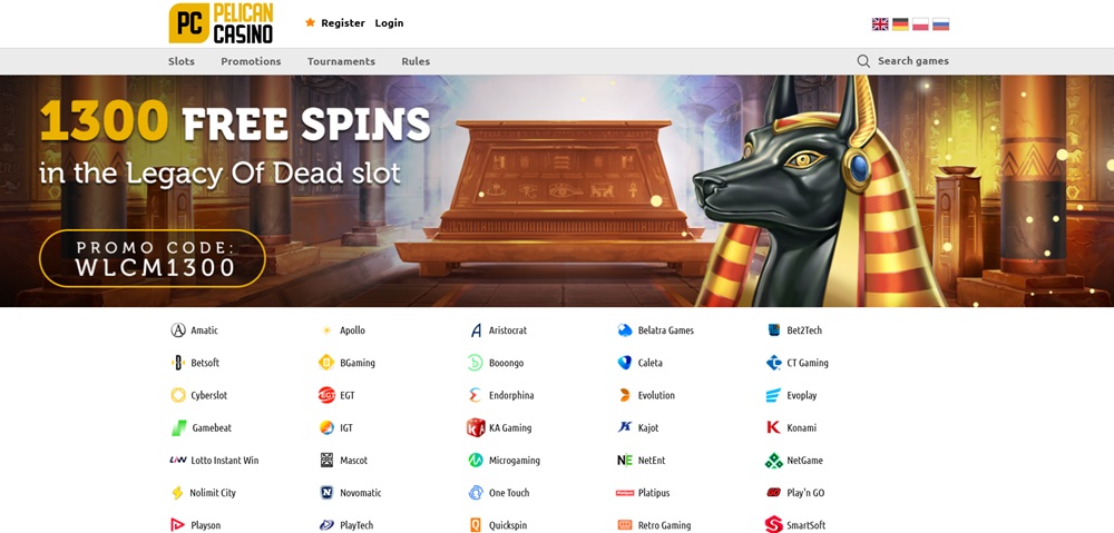Web casina Pelican Casino