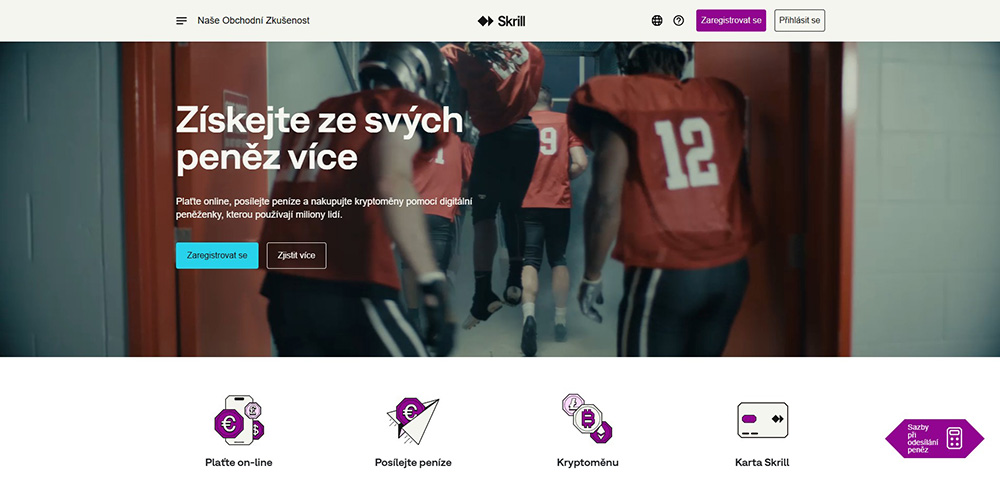 Platební metoda Skrill