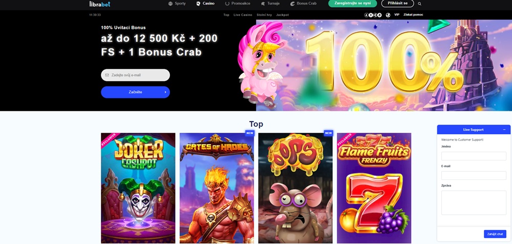 LibraBet kontakt