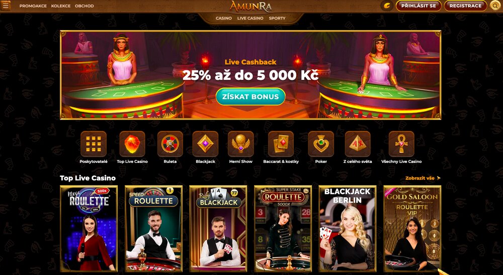 AmunRa live casino