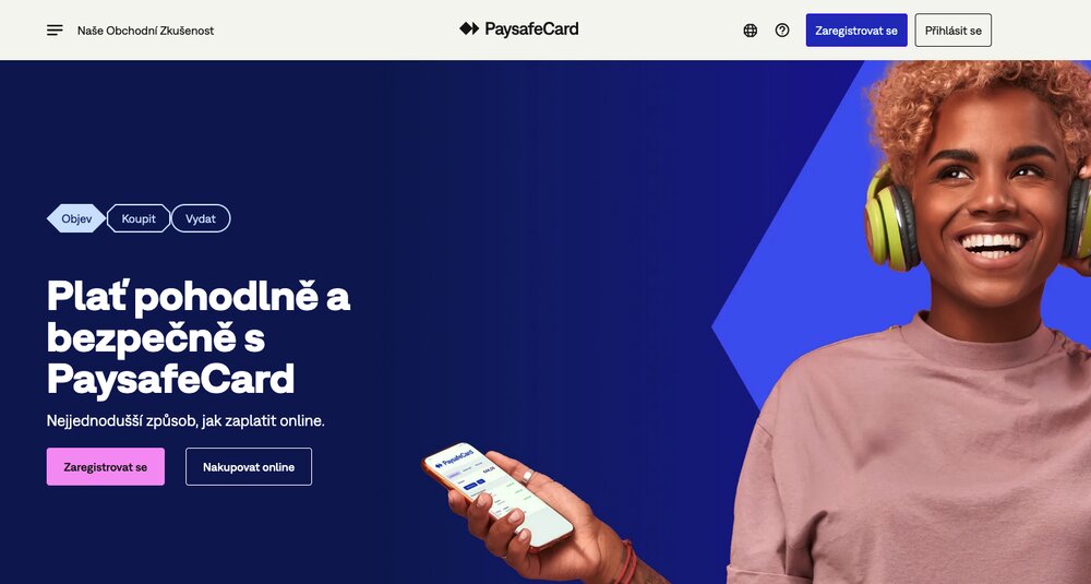 Paysafecard platby