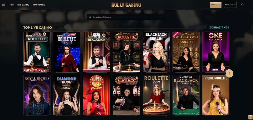 Dolly Casino live casino