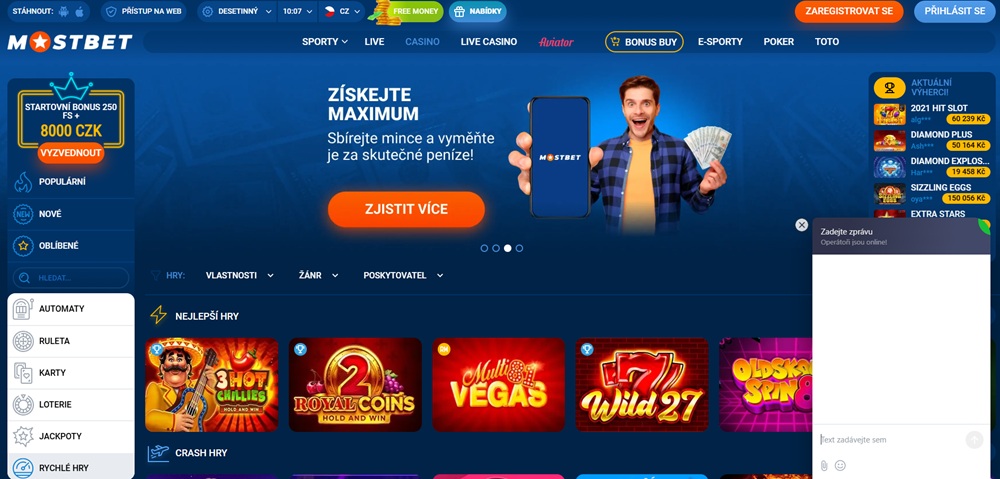 MostBet kontakt