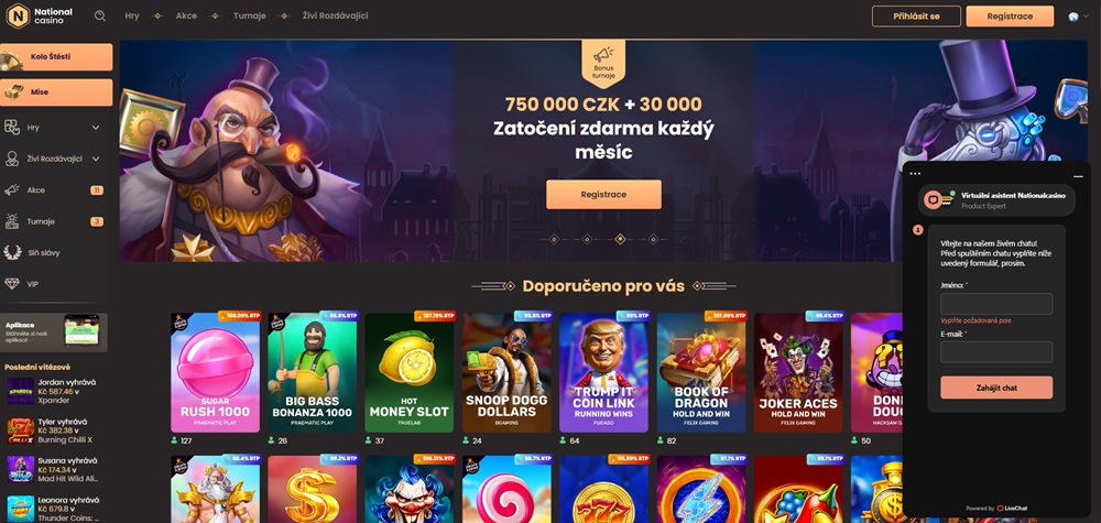 National Casino kontakt