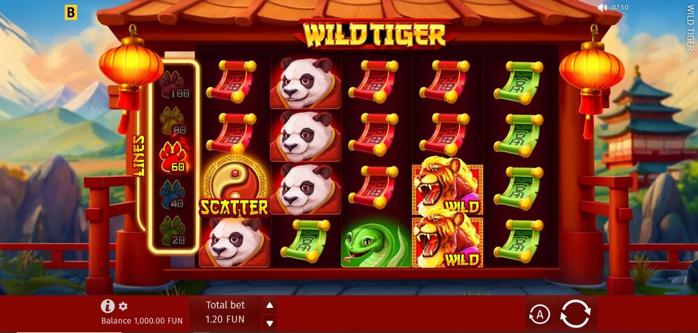 wild tiger slot