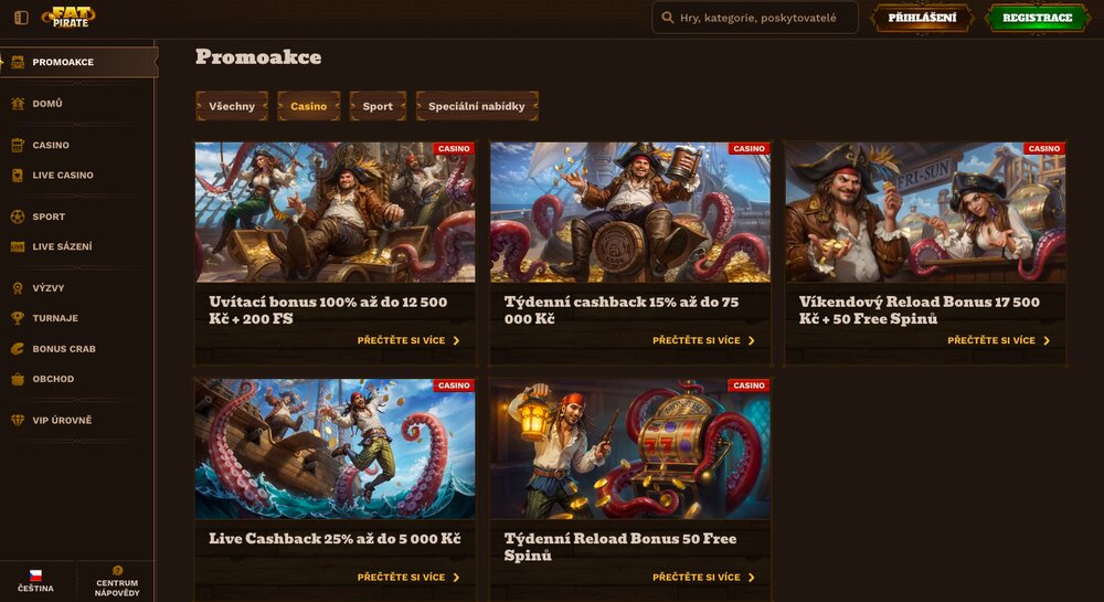 FatPirate bonusy