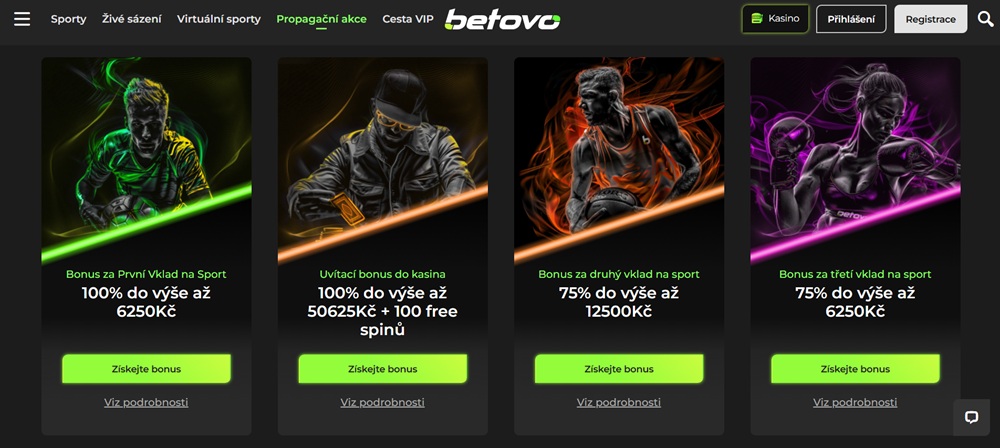 Betovo bonusy
