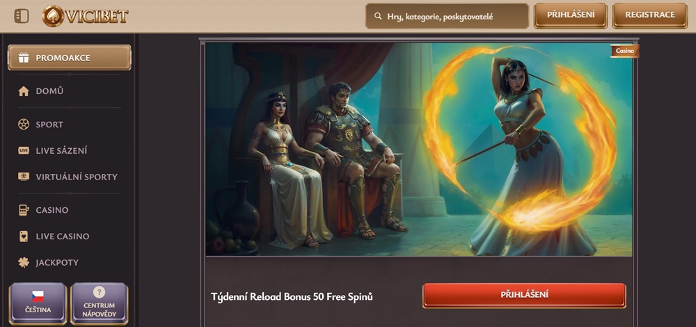 ViciBet free spiny