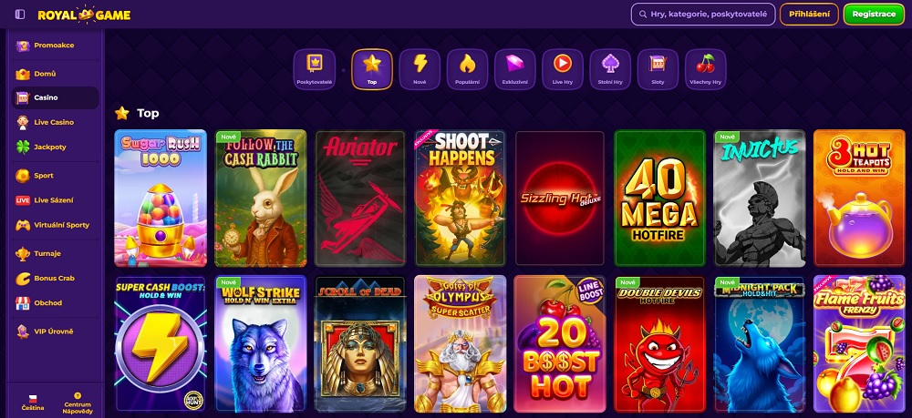 Royal Game automaty náhled