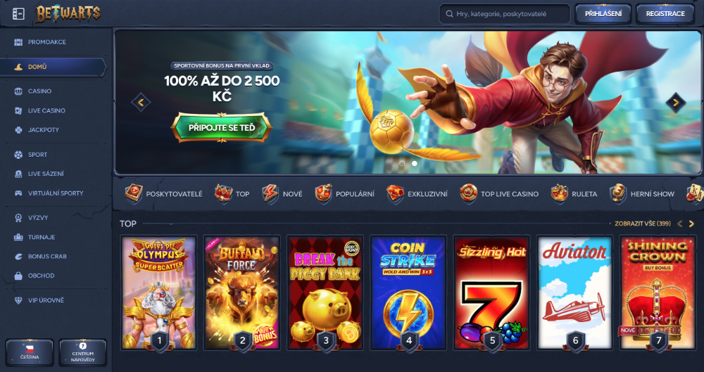 Betwarts casino