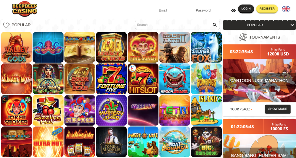 Customer support v casinu Beep Beep očima hráčů