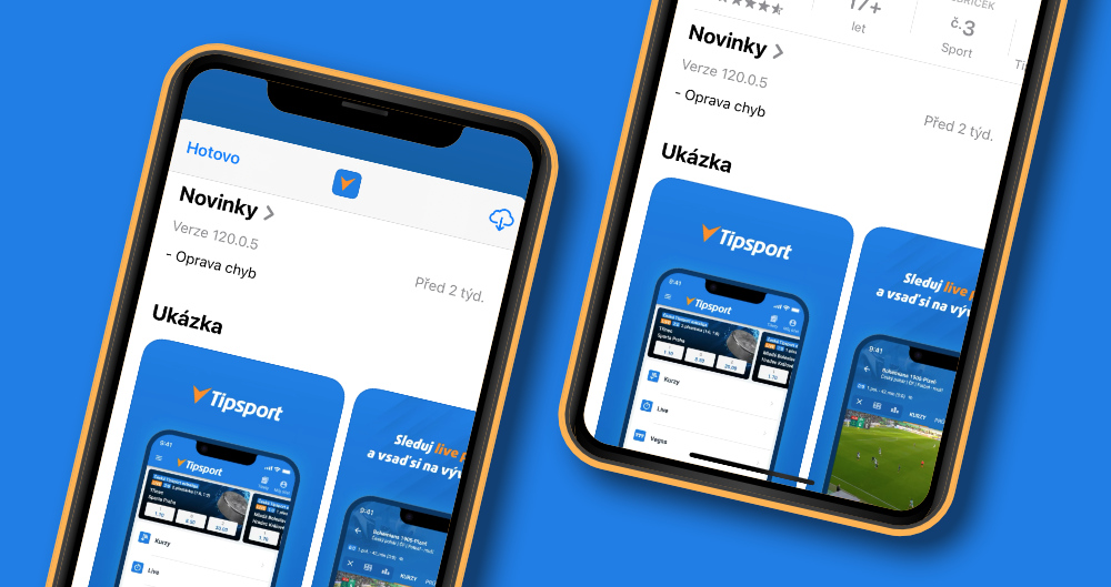 Mobilní aplikace Tipsport