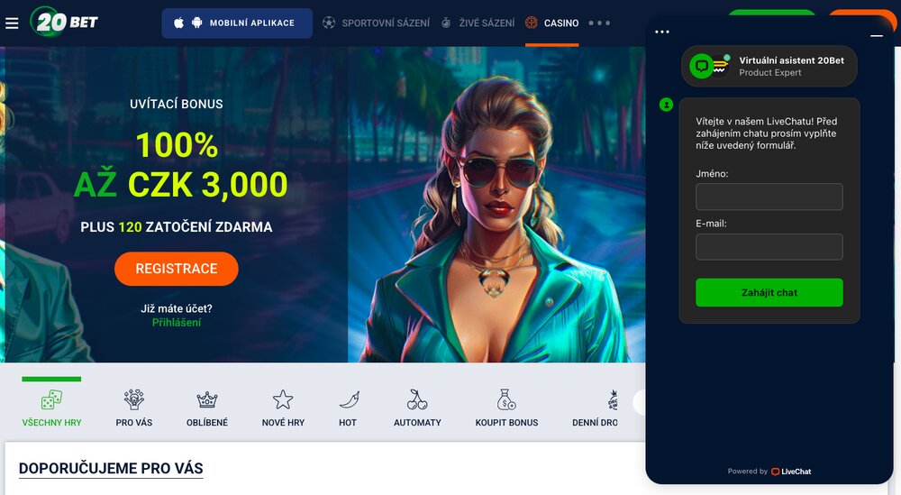 20BET customer support