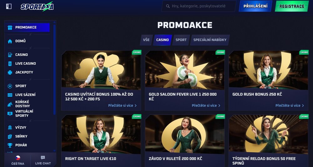 Sportaza free spins