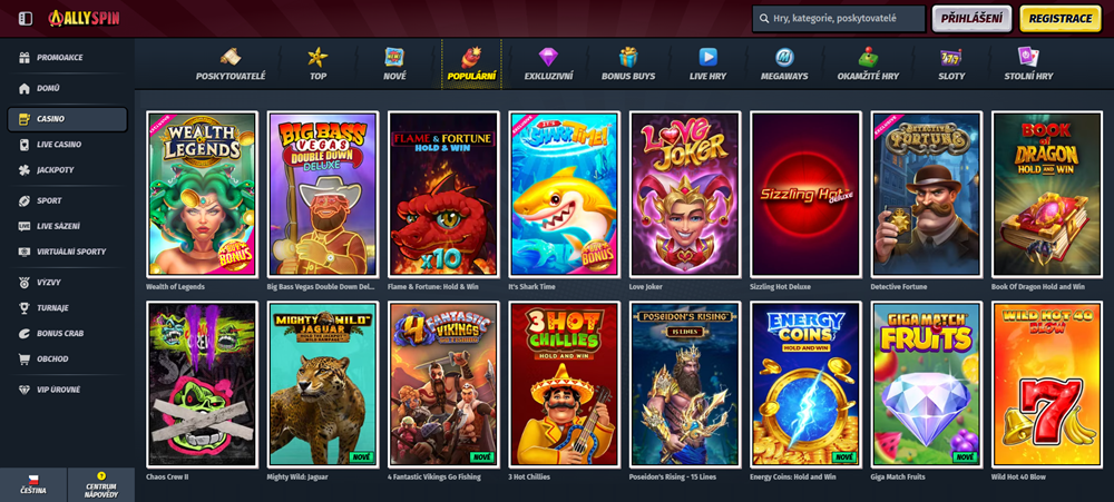 AllySpin automaty