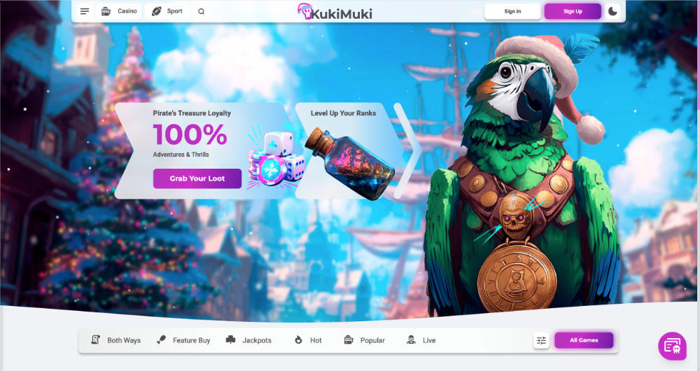 KukiMuki casino – úvodní obrázek recenze