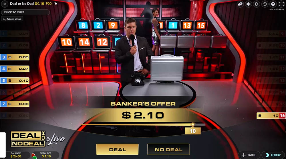 Deal or No Deal Live úvod