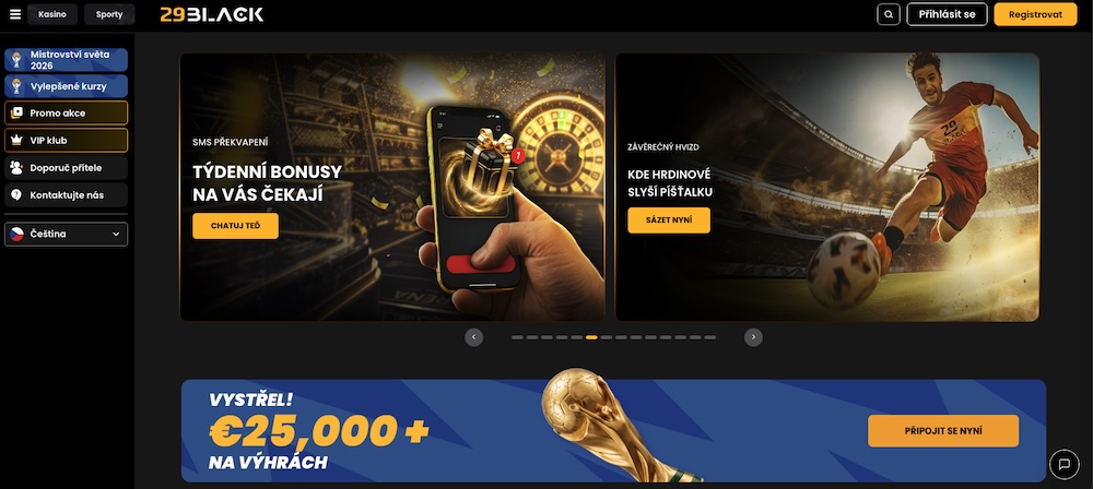 29Black casino homepage