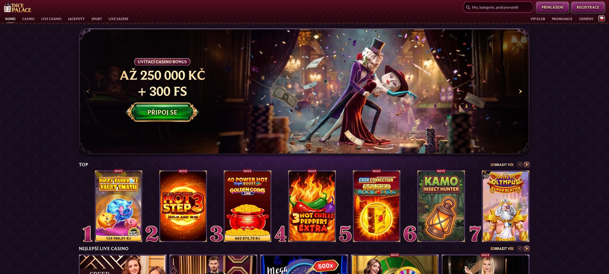 Dice Palace casino